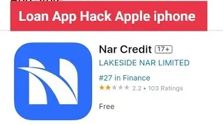NAR Credit Loan App Hack Apple Contact list,Send Nude Photo and bad words,UnicashX App,Hero Rupee