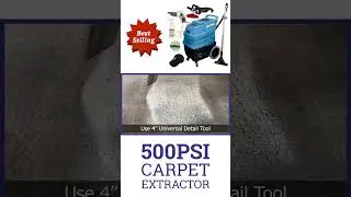 JL Premium 500 PSI Heated Carpet Extractor w/ Hose & Wand #carpetcleaning #carpetcleaningbusiness