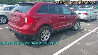 2FMDK4JC4DBE36037 - Ford edge sel 2013