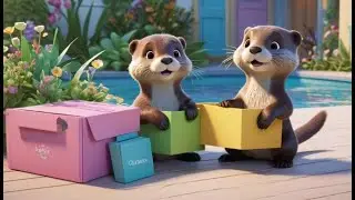 The Curious Otter Opened the Box | Kids Rhymes and Songs for kids