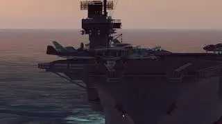 E-2 Hawkeye carrier take off | Sea Power Naval Strategy Simulation