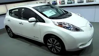 2014 Nissan Leaf - Exterior and Interior Walkaround - 2014 New York Auto Show