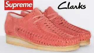 Supreme x Clarks Originals Wooven Wallabee Collabpration FW21 Week 3