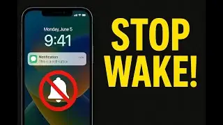 How to Stop Notification From Waking up Locked iPhone Screen | Make Notifications Private for an App