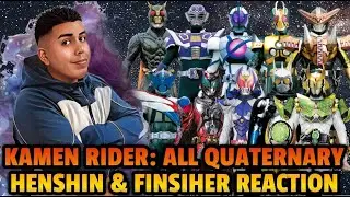 Lionheart's First Time Watching | Kamen Rider: All Quaternary Henshin & Finisher