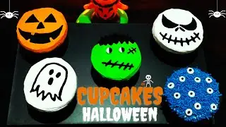 CUPCAKES DE CHOCOLATE PARA HALLOWEEN 🎃