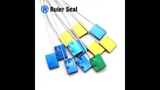 Aluminum alloy container truck trailer tanker wire rope cargo metal cable seal