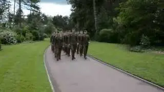 Hommage au cimeti&egrave;re am&eacute;ricain de Colleville-sur-Mer