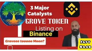 Grove Token Listing on Binance | 3 New Catalysts | GVR price Predictions
