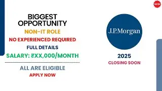 Everything About JP Morgan&rsquo;s Data Operations Analyst Job in 2025! | How to Apply
