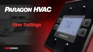 Paragon HVAC - HMI User Settings