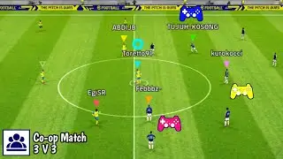 Co-op Match 3 V 3 Gameplay eFootball 2023 Mobile V2.6.0 🔥