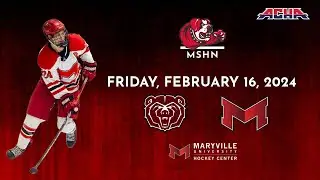 #19 Missouri State Bears vs #7 Maryville Saints | ACHA Men's DI Hockey
