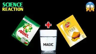 Washing Soda + Turmeric Powder Experiment | Science Experiments | Science Reactions | Pure EBU