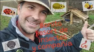 Más que un HOTEL DE INSECTOS. Hábitat biodiverso!!!