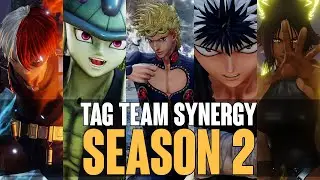 Jump Force Tag Team Synergy | All DLC Season 2 (Compilation)