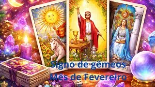 SIGNO DE GÊMEOS ♊ FEVEREIRO Se conecte com seu interior,pois é através dele que vai ter a resposta!