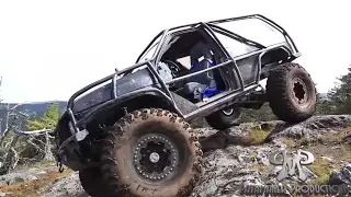 OneTon Nissan Pathmaker Trail Wheelin at Frogstompers Funday