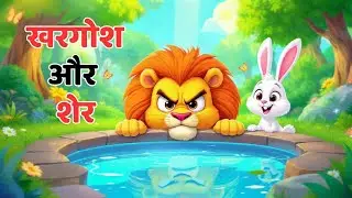 खरगोश और शेर | Panchatantra Ki Kahani | Hindi Moral Story #moralstory #hindikahanian