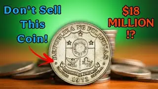 Philippines 1 Piso Coin 💰 &ndash; The World&rsquo;s Rarest & Most Valuable Coin 🌍 | Shocking History & Value 🤯🔥