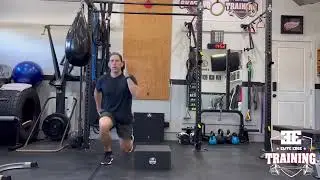 8&rdquo; Box Series - Side Lunge Outside Leg - Drive & Stick