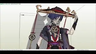 Scaramouche - Genshin Impact |Papercraft|