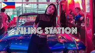 Manila Philippines Famous Restaurant Filling Station | International Zoe Barber World Tv ||