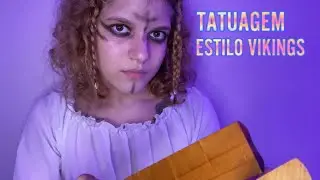 ASMR || VIKING TATUANDO VOCÊ *Roleplay 793 d.c*