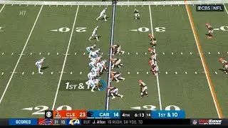 Robbie Anderson 75 Yard Touchdown vs. Browns