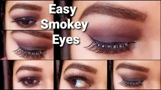Easy Smokey Eyes | Not to difficult Smokey Eyes #Shorts #Youtubeshorts #FindHereKuchBhi