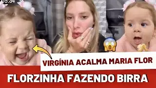 MARIA FLOR FAZ BIRRA COM VIRG&Iacute;NIA FONSECA PARA COMER P&Atilde;O 😱