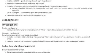 CPG  Urinary Incontinence   Daytime wetting