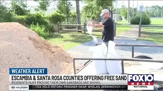 Florida officials giving out free sand for storm preparation
