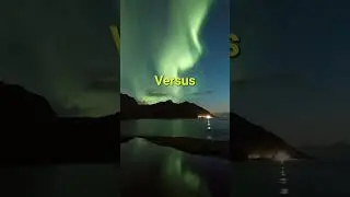 Northern Light - Expectation vs Reality #iceland #northernlights #travel
