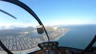 helicopter ride in Rio de Janeiro 🇧🇷
