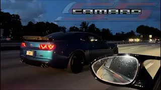 Friday got me feeling like... | LOUD Camaro SS (5th Gen) Downshifts & Acceleration!
