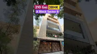 FREEHOLD 3BHK Independent Floor in Sec 8 Dwarka for Sale | Modern Design #housetour #ddabuilderfloor