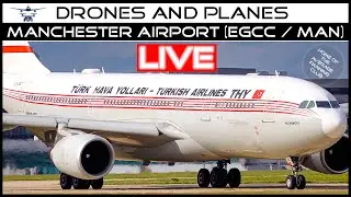 Manchester Airport Live Plane Spotting Action - Super Saturday - A380 787 A330 A350 and more!