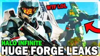These Halo Infinite Forge Mode LEAKS are Actually INSANE!😲 (Halo Infinite Forge & Co-Op Campaign)