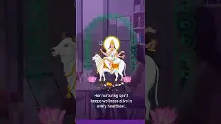 Maa Mahagauri &ndash; The Nurturer of Wellness & Purity #navratri #puranikshomes