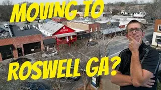 Roswell Ga VLOG Tour 2023 | Living in Roswell Georgia | Moving to Roswell Ga | Atlanta Ga Suburb