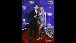 Addison Rae kiss at the MTV movies and TV awards 😋.