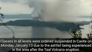 TAAL VOLCANO'S CURRENTLY SPEWING THICK SMOKE | VOLCANIC ERUPTION 2020