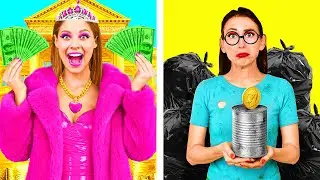 Богатые студенты vs Бедные студенты | Удивительные Лайфхаки и Хитрости от Fun Teen