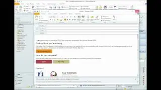 Create Outlook template from Word file