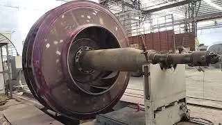 Dynamic balancing of an air blower fan