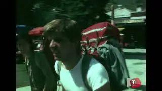 Ru&eacute;e de touristes &agrave; Zermatt, 1977