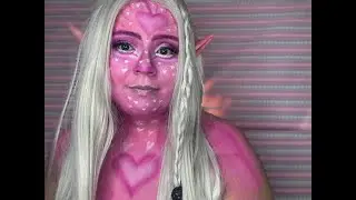 Valentine Avatar Makeup Tutorial | Cute & Creative Look for Valentine's Day!