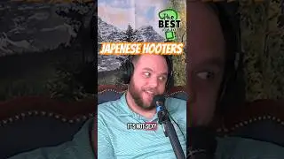 Japanese Hooters #podcast #fyp #funny #comedian #hooters #japan #travel #culture #anime #series #stl