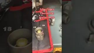 Atlas Copco thermal valve replacement #thermalvalve #atlascopco #compressor